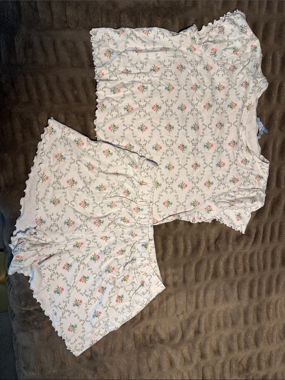 Hill House Pastel trellis Pj set